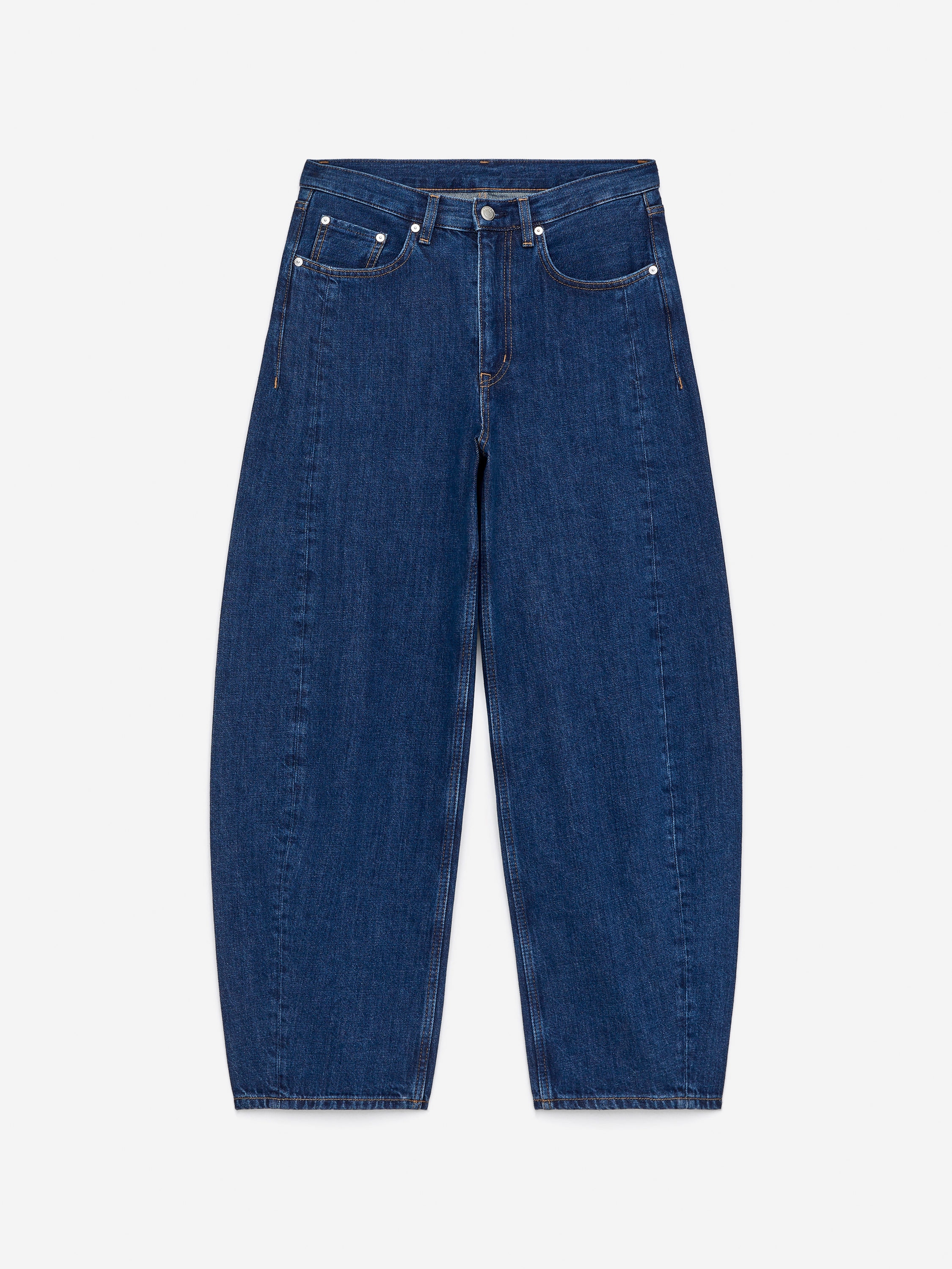 Bloom Barrel Jeans – Blue – Women – Arket Gb