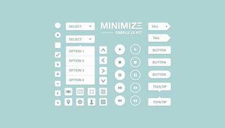 Free UI kit: Minimize