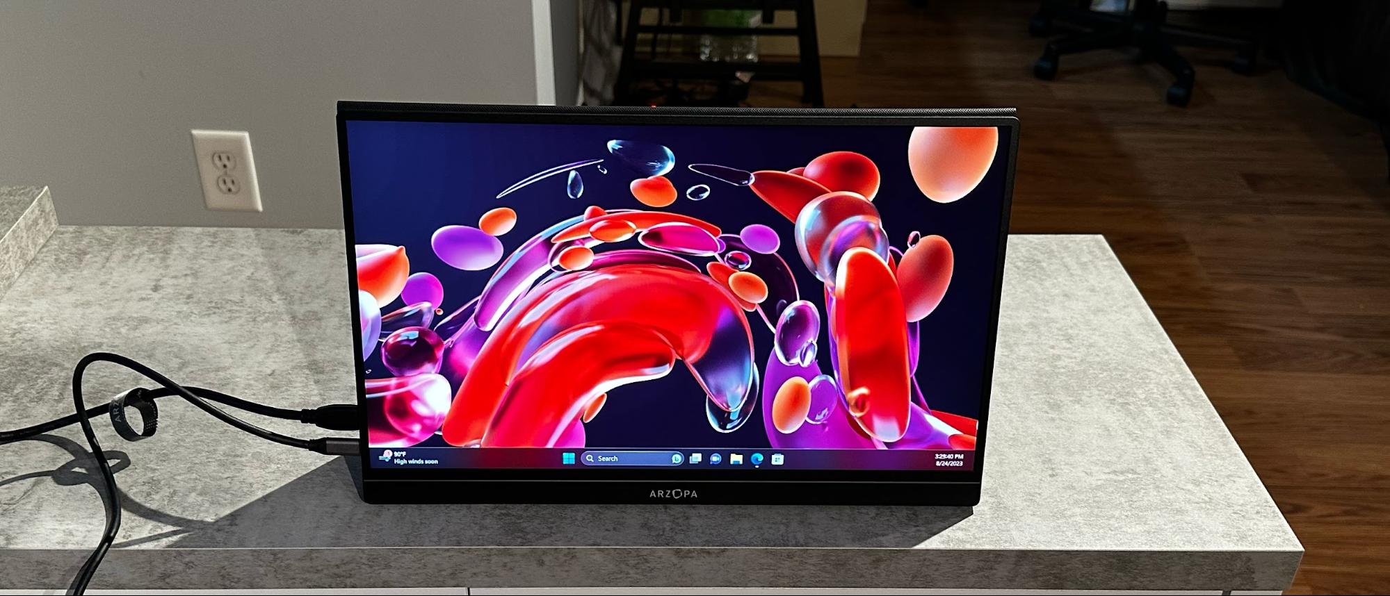 Monitor PORTÁTIL 144Hz USB-C! ARZOPA G1 