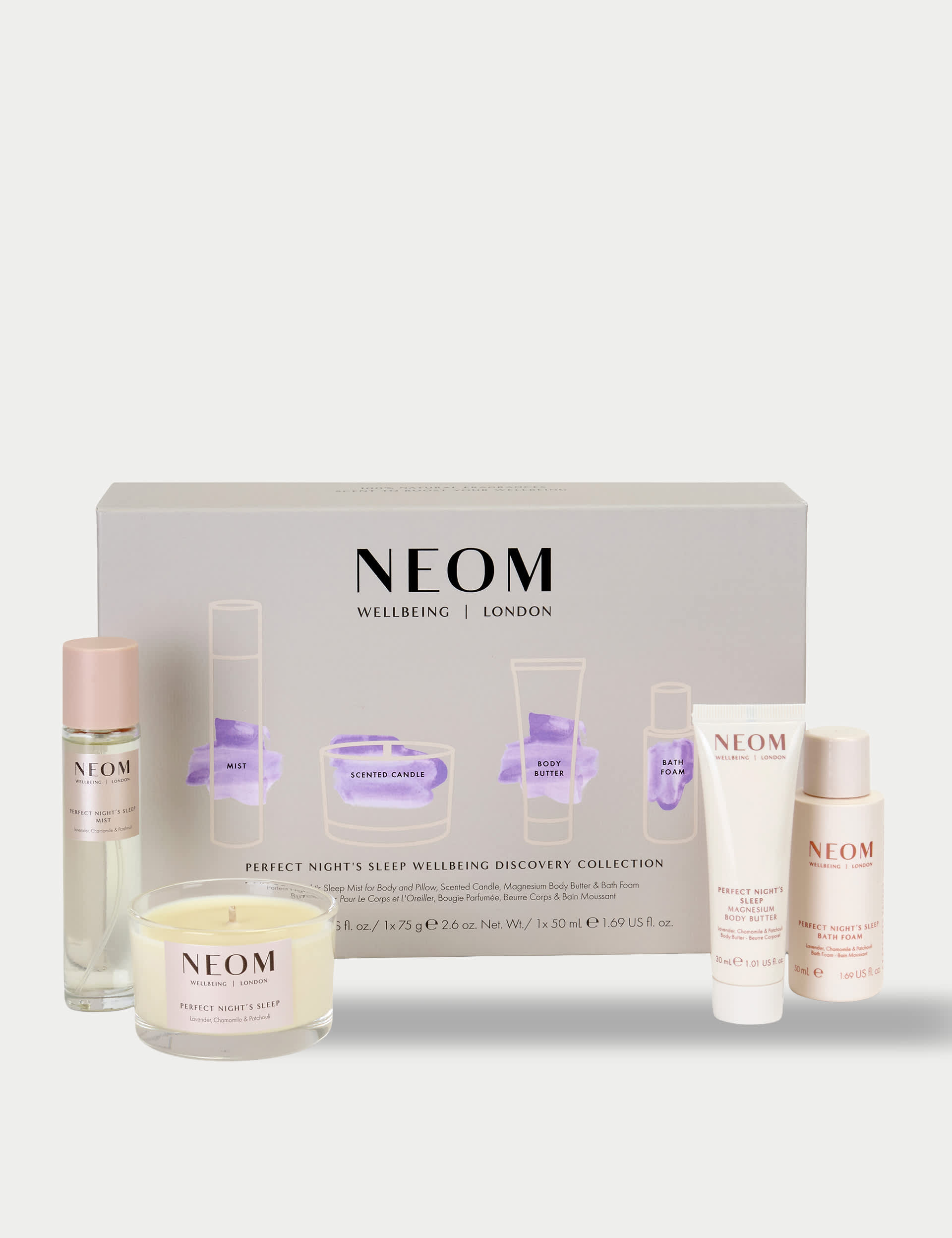 Perfect Night's Sleep Wellbeing Discovery Collection Christmas Sleeved