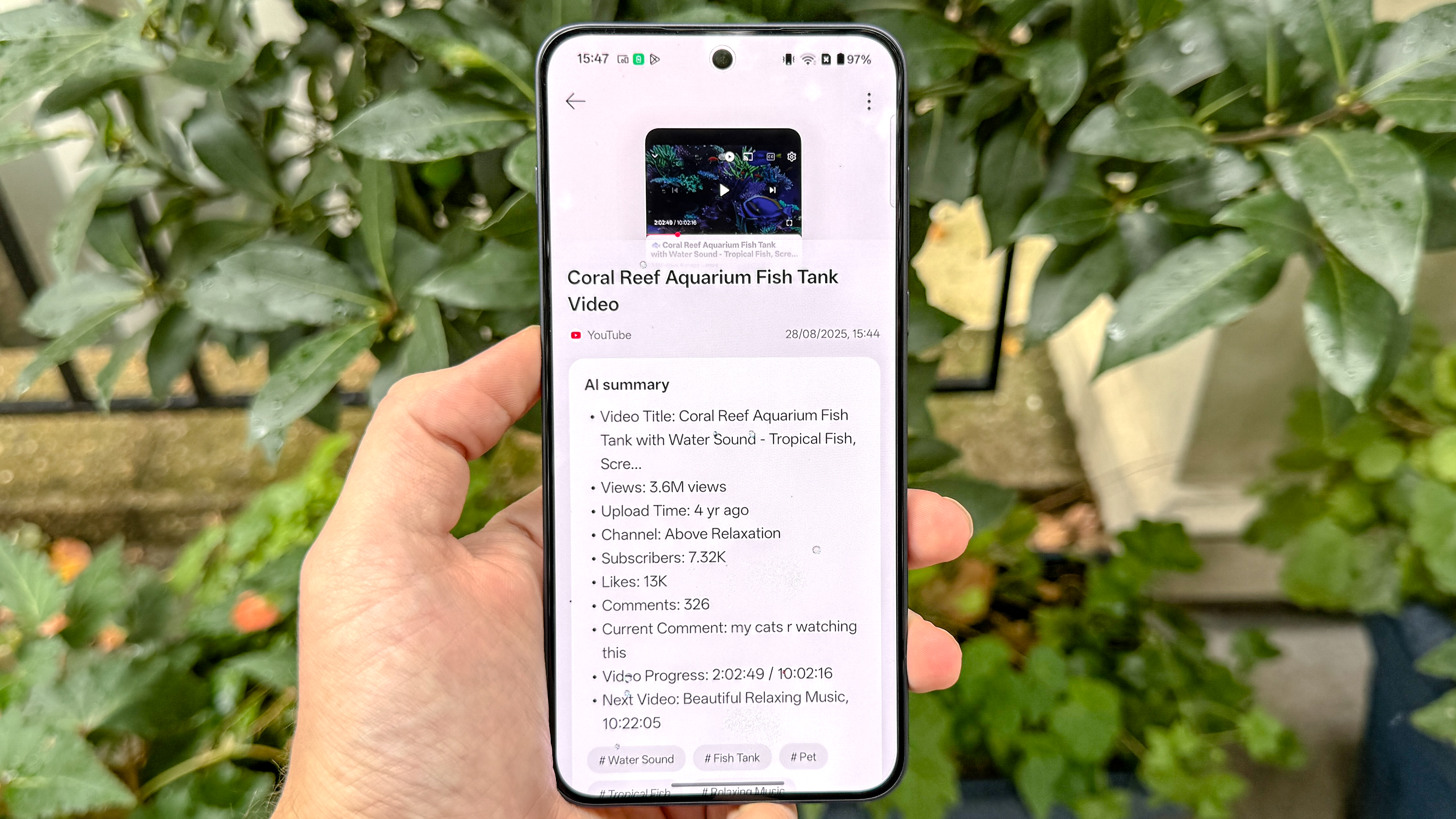 AI Mind on OnePlus Nord 5.