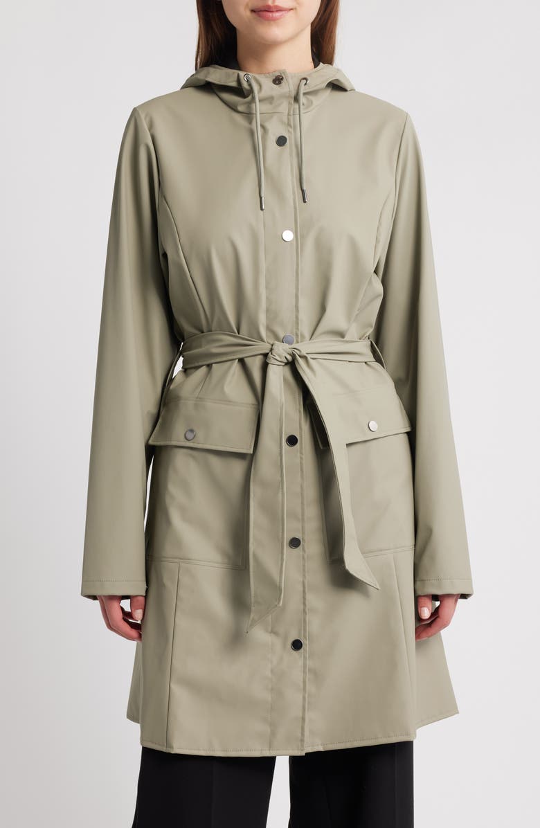 Curve Waterproof Belted Jacket