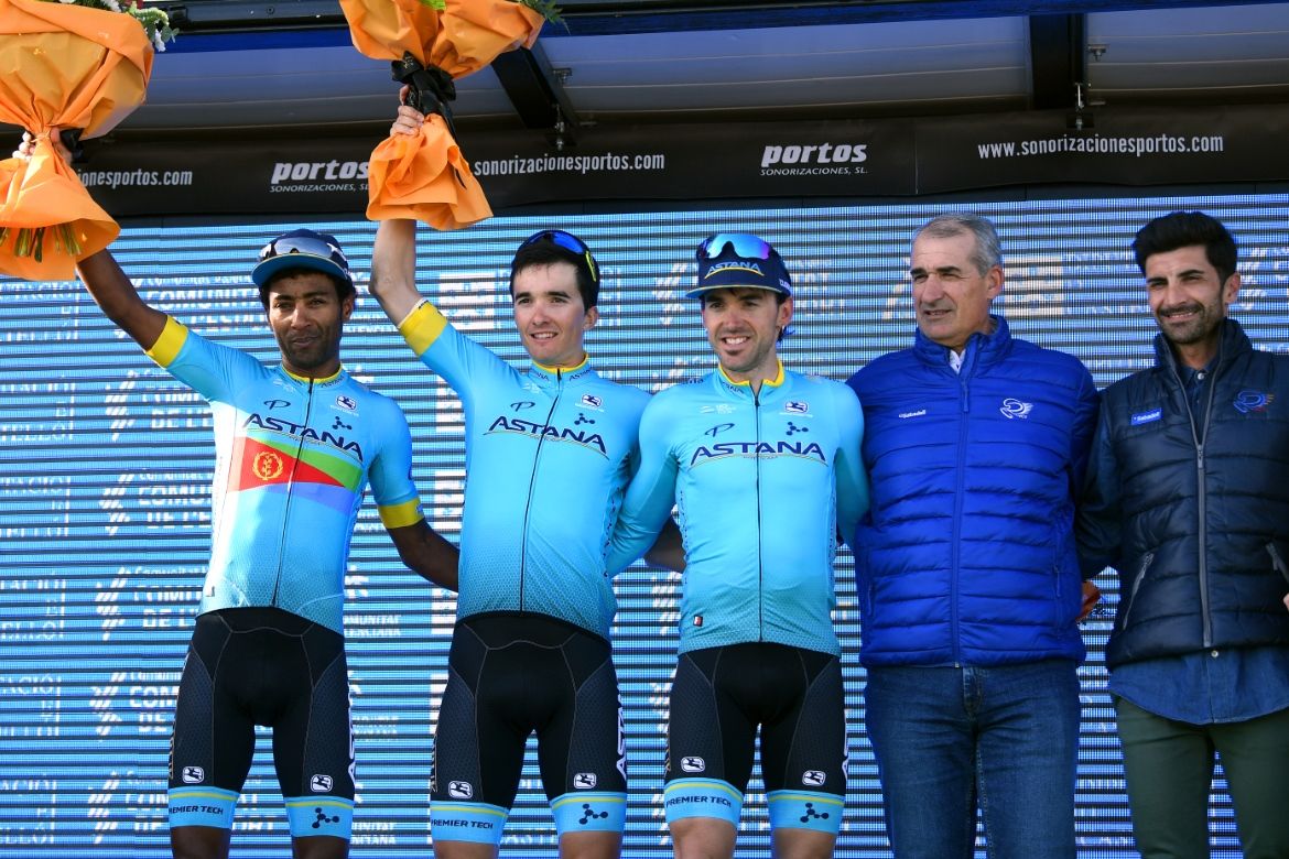 Astana leads the team classification