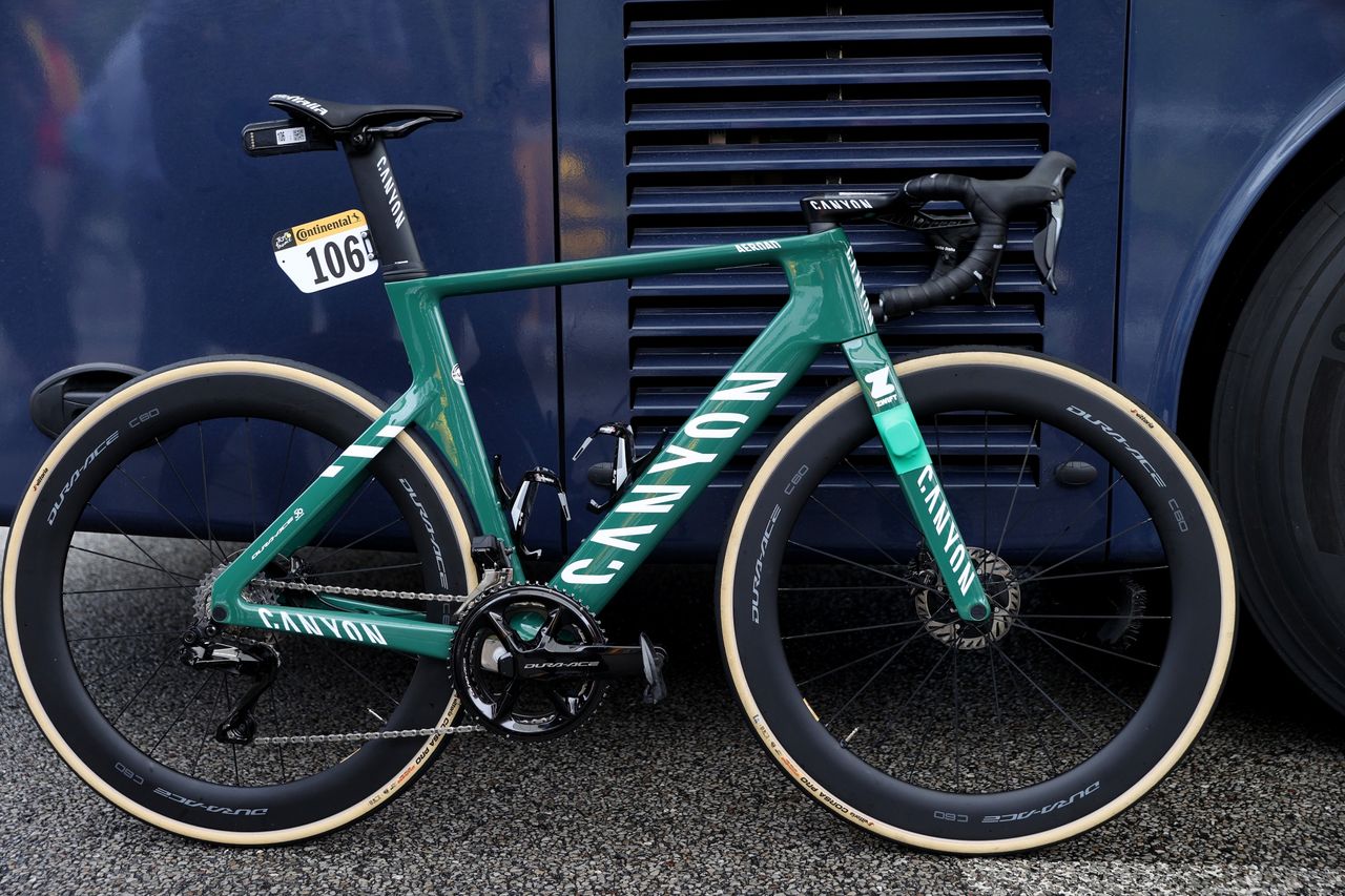 Jasper Philipsen's green canyon aeroad CFR