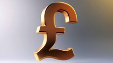 large currency symbol of british pound