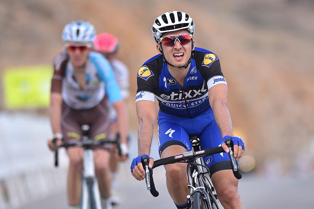 Gianluca Brambilla finishes stage 2