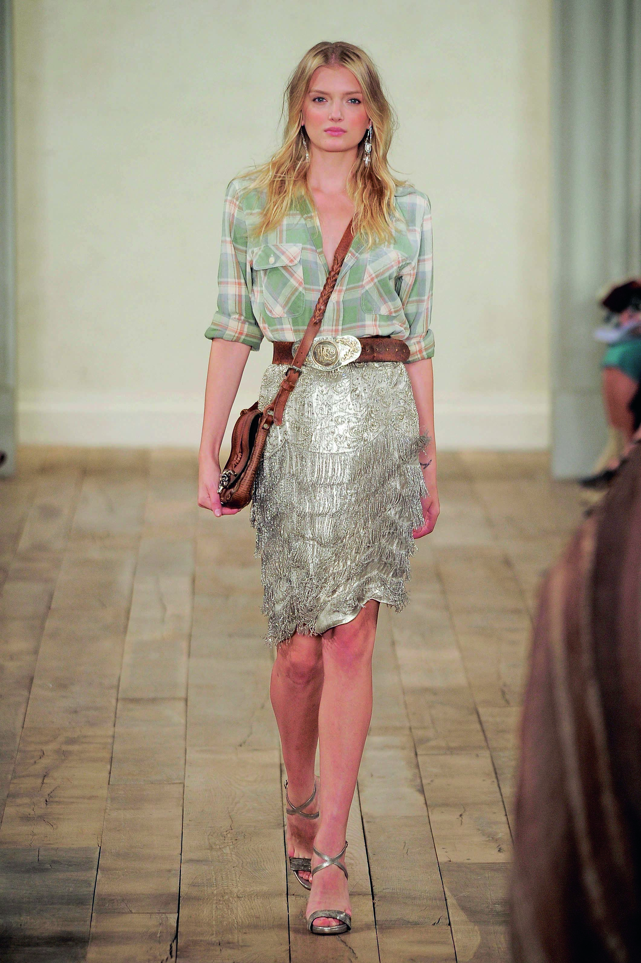 ralph lauren runway look