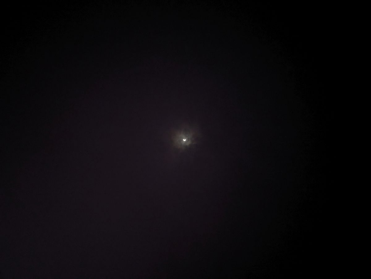 Google Pixel 8 Pro Solar Eclipse Sample.