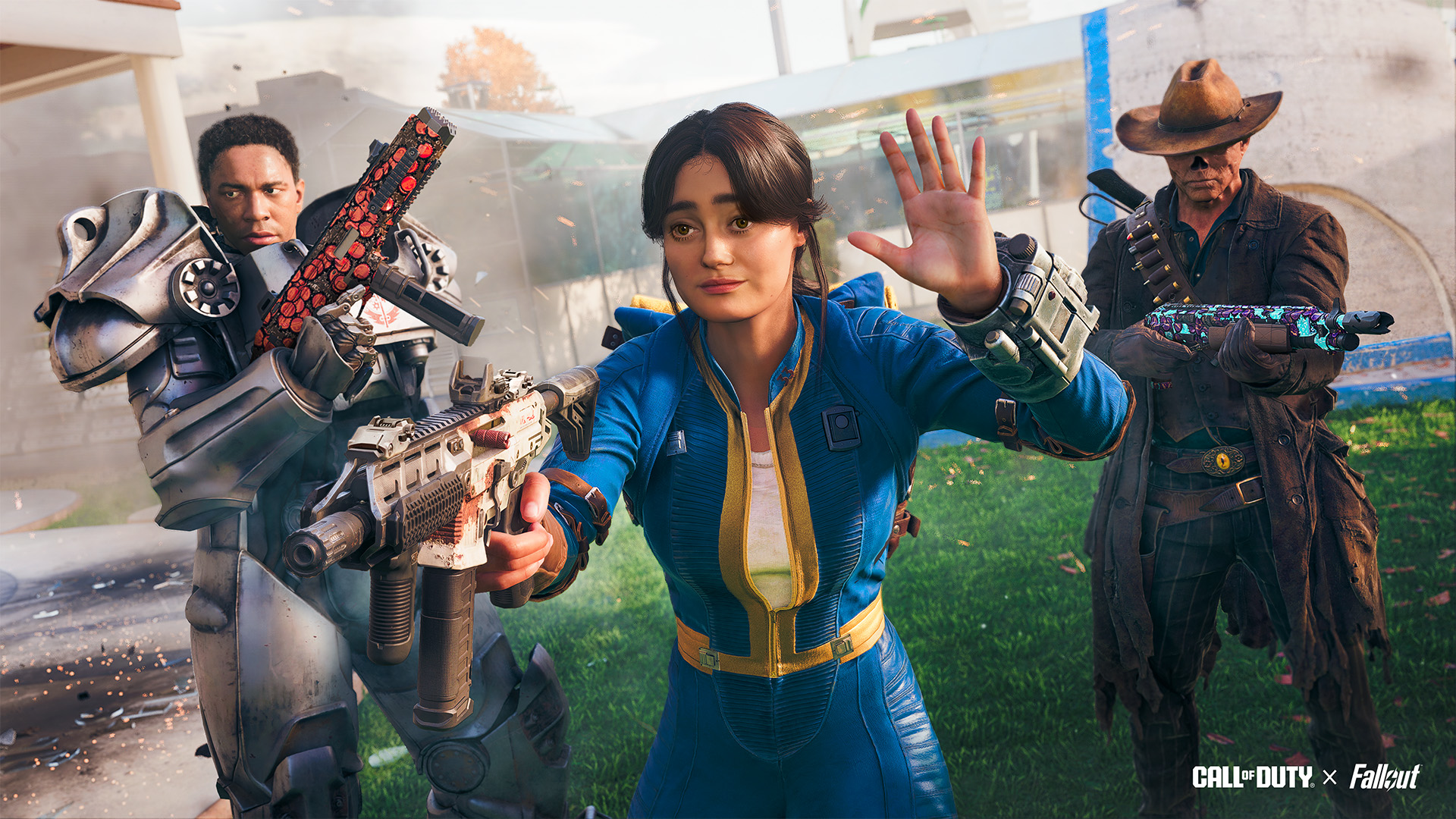 The new operators in Call of Duty x Fallout crossover.