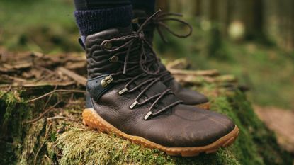 Vivobarefoot Tracker Forest ESC boots in use