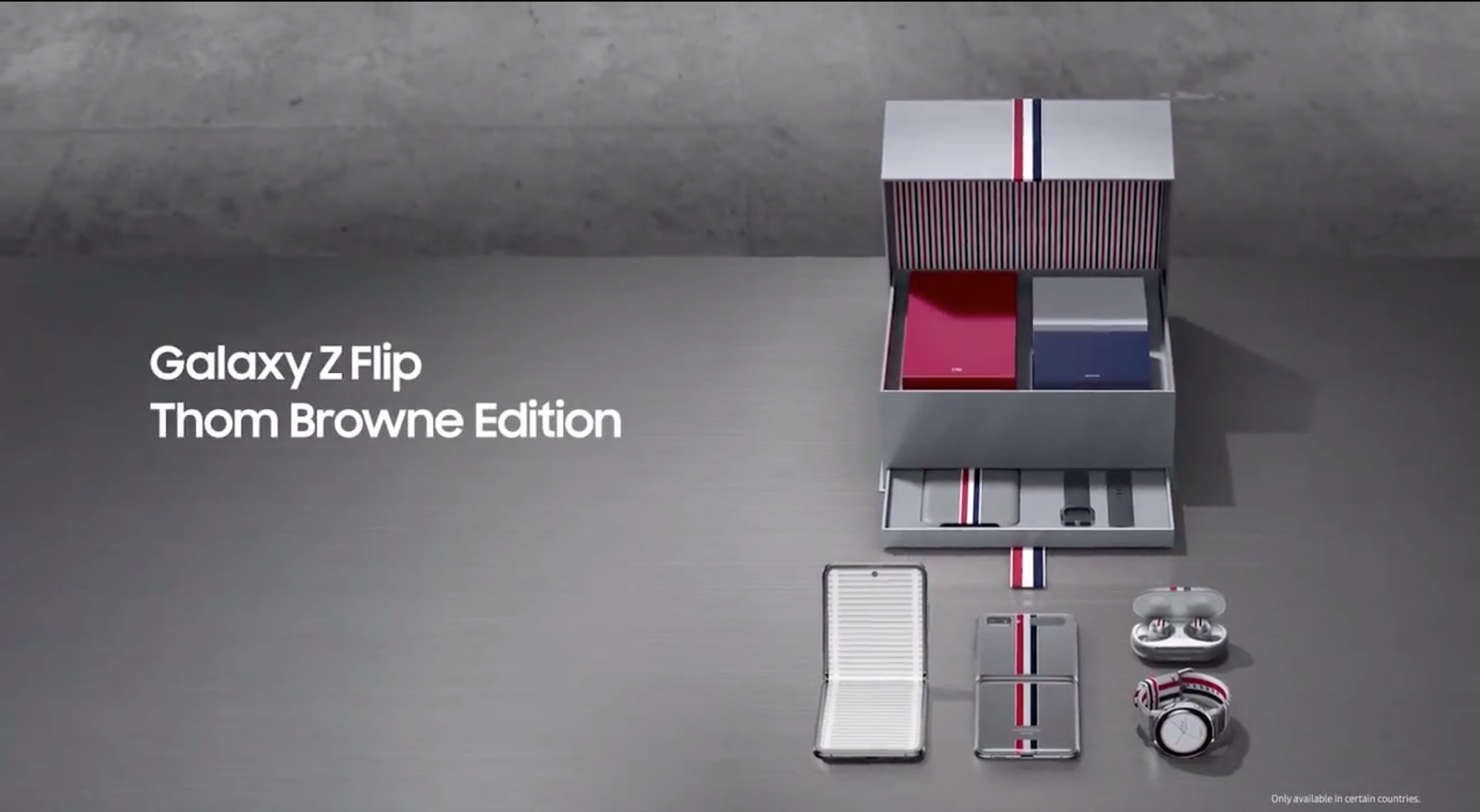Galaxy Z Flip will get a Thom Browne edition based on this weird ad | Tom's  Guide