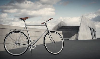  Urban bicycle, given a Georg Jensen makeover