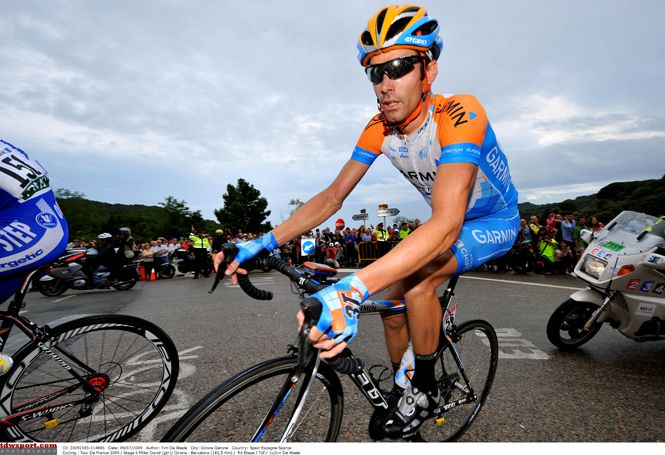 David Millar riding for Garmin-Slipstream in the 2009 Tour
