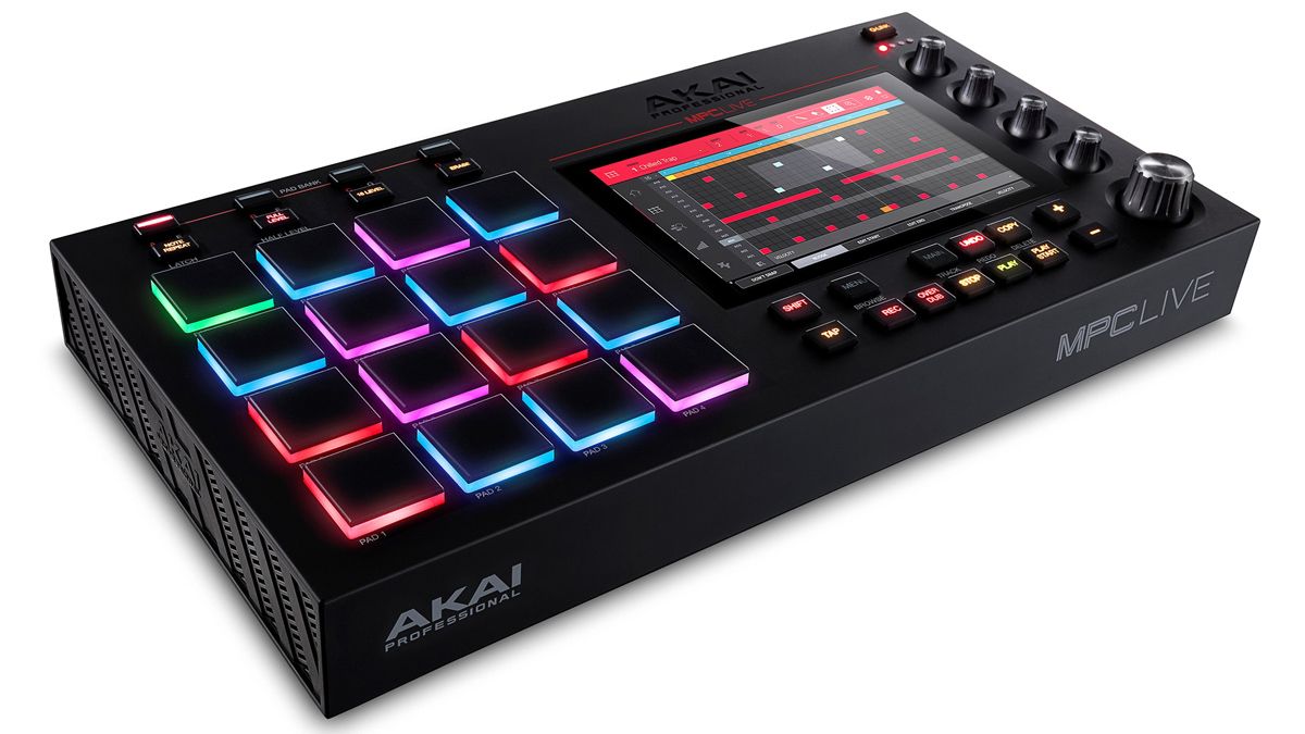 The MPC Live is the more compact and affordable of the two units.