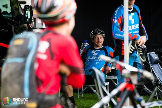 His victory at Tweedlove was Nicolas Lau's first Enduro World Series podium and put him in the series lead heading into round 3 at Valloire
