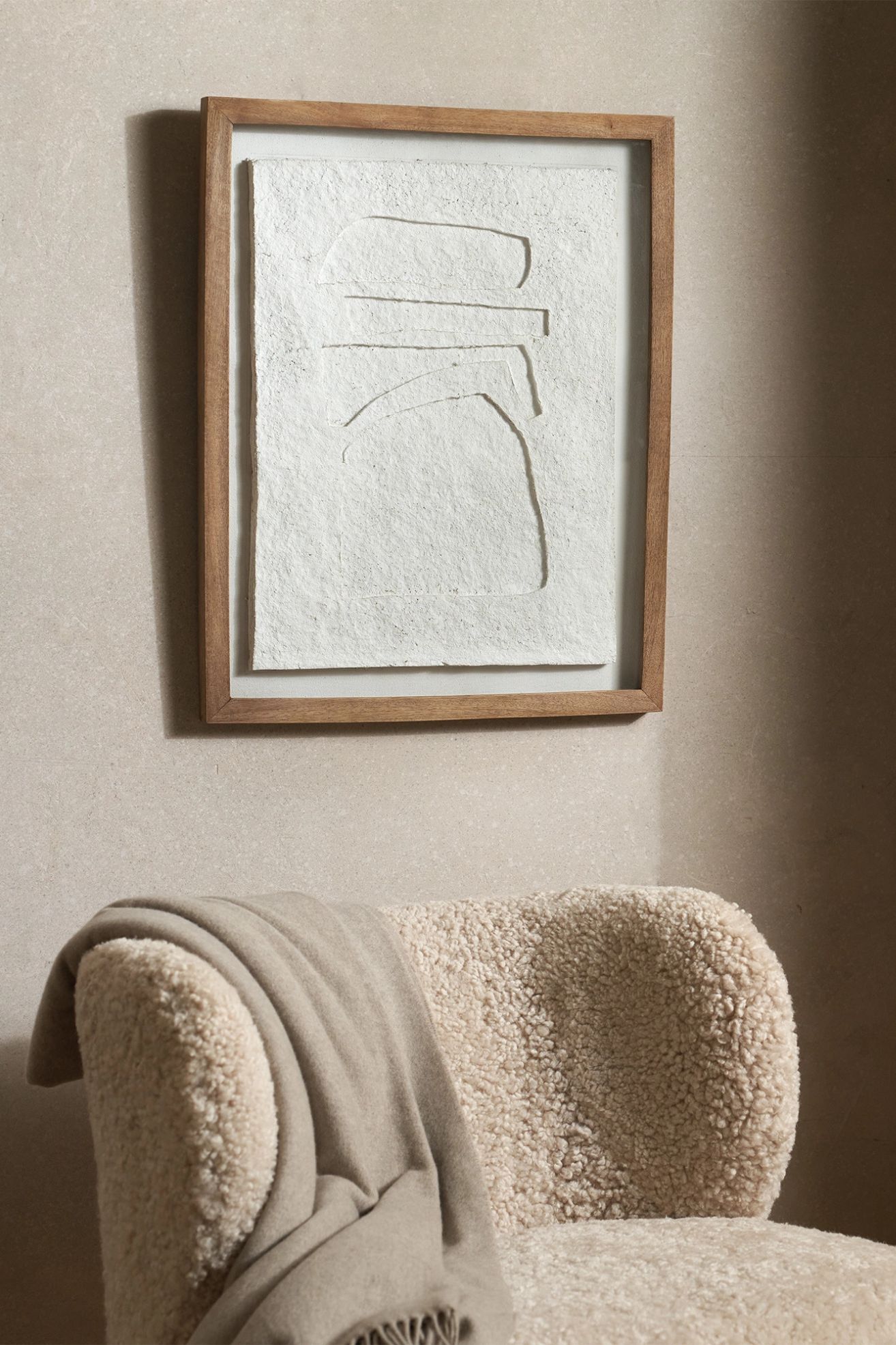 The White Company UK, Jaipur Handcrafted Wall Art Collection No. 2