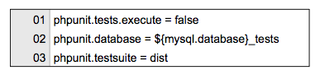 Listing 3: Build properties for configuring the ANT targets