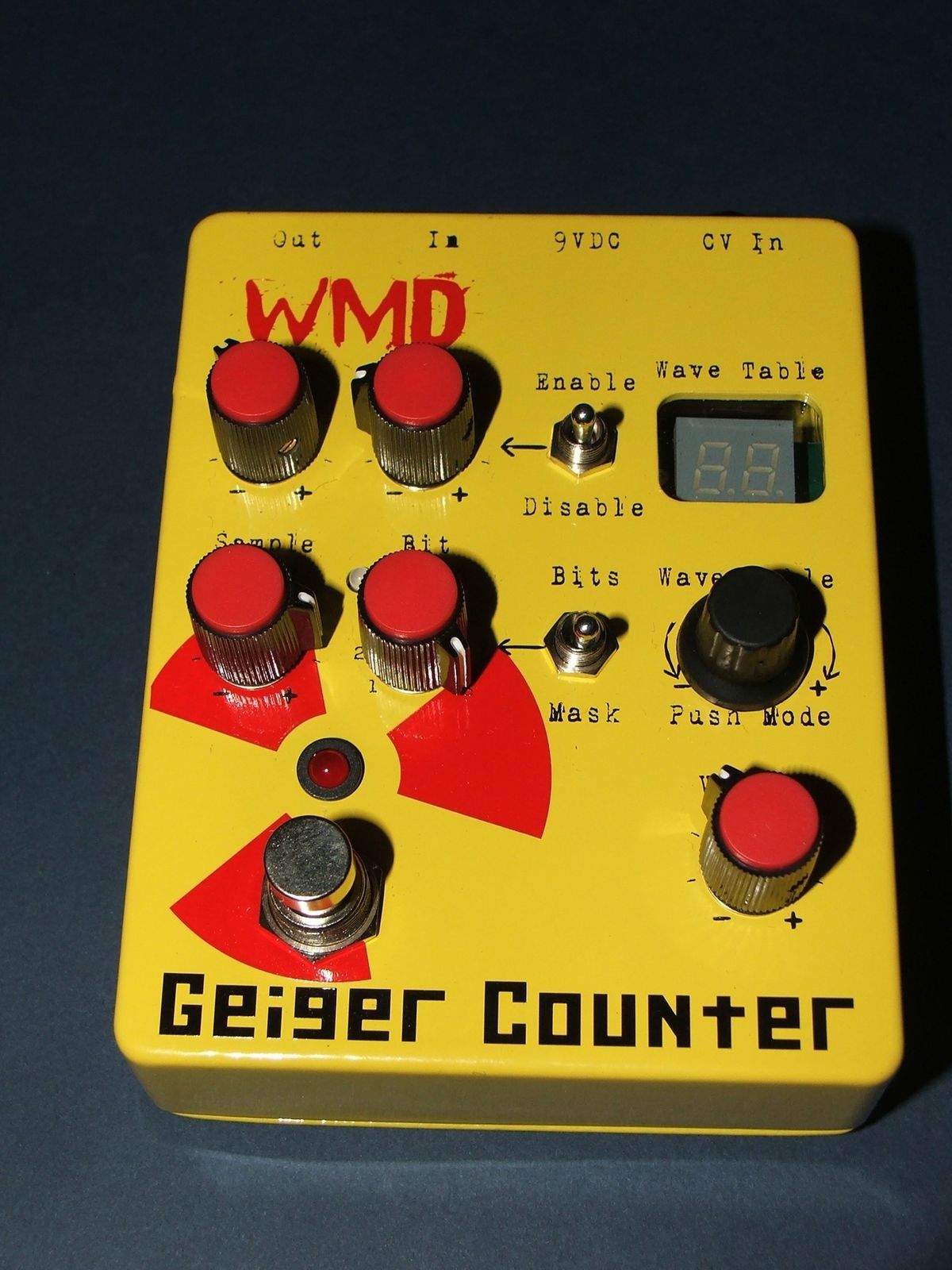 WMD Geiger Counter pedal First look MusicRadar