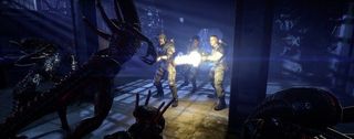 Aliens Colonial Marines - outta the walls!