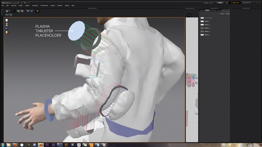 How to create a 3D spacesuit