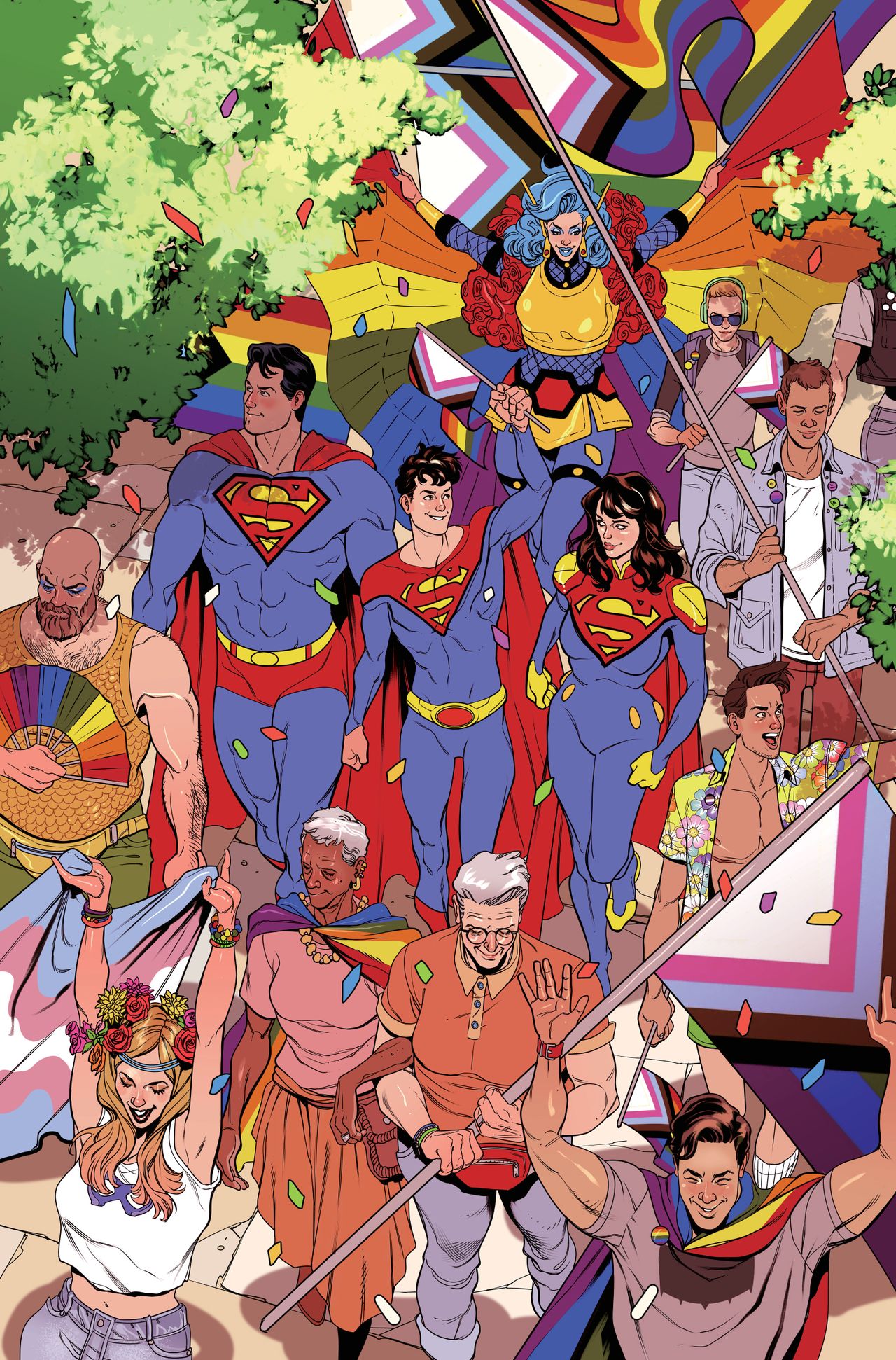 Covers for DC Pride 2025.
