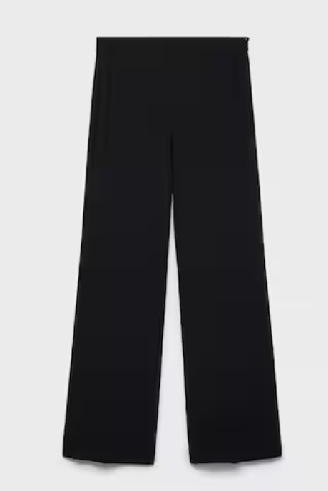 Mango, Straight Mid-Rise Suit Pants 