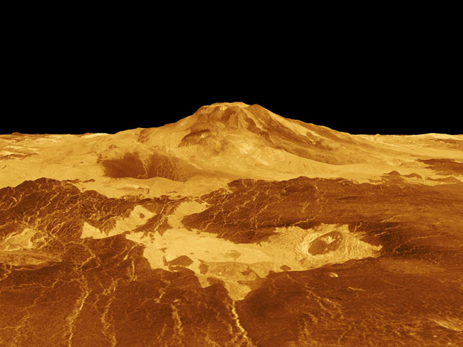 Hellish Venus Atmosphere May Have Had Cooling Effect