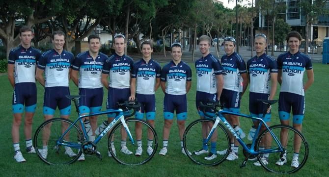 The 2014 Subaru Albion team