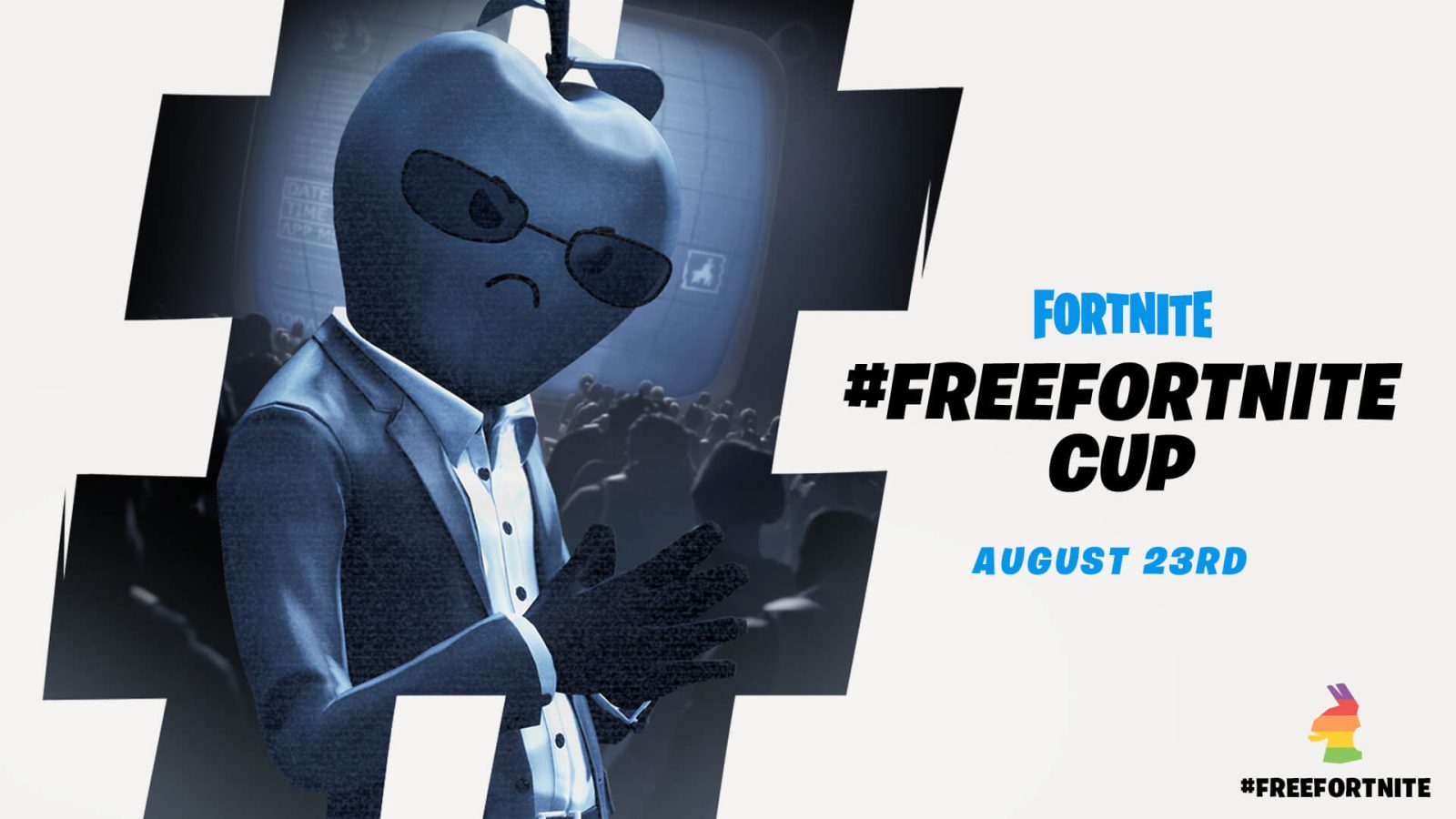 #FreeFortnite Cup poster