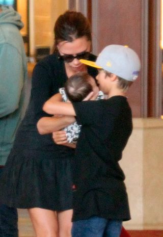 Victoria, Romeo & Harper Beckham