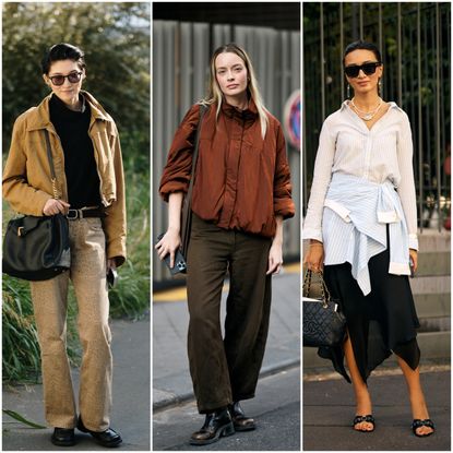 women wearing fall basics
