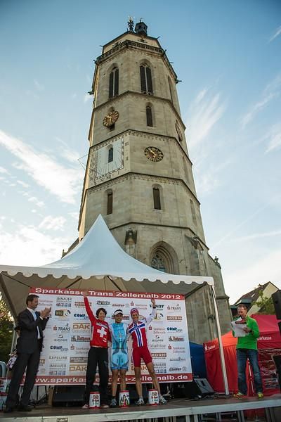 Trans Zollernalb Stage 1 women's podium