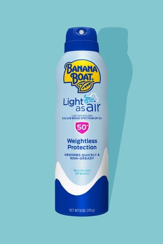 banana boat light as air sunscreen 