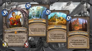 United in Stormwind announcement cards