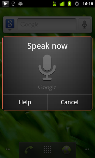Nexus s voice search