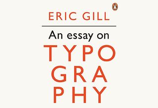 An Essay on Typography cover