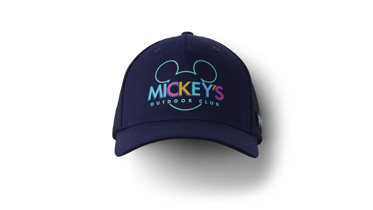 Columbia's Mickey's Outdoor Club Collection flatlay