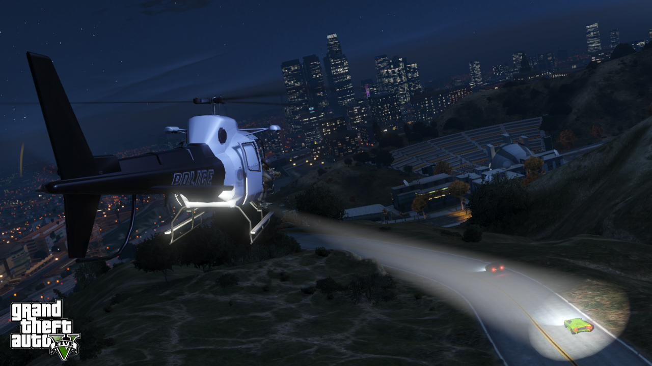 GTA 5: Fleeing The Fuzz