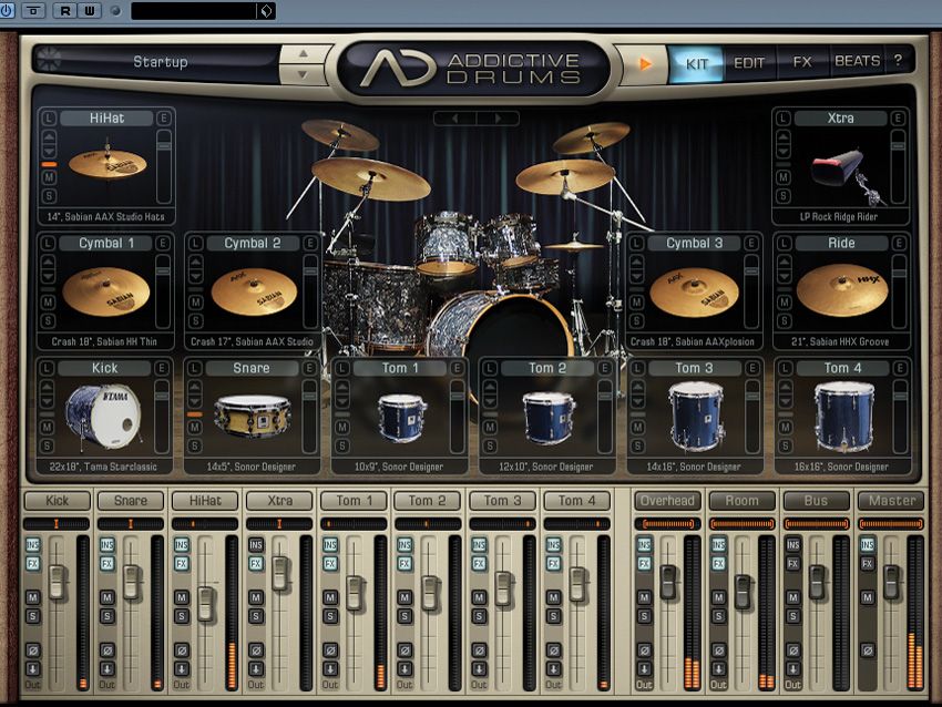 get xln addictive drums 2 to show in ableton