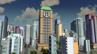 Cities Skylines mod - Wayne Enterprises