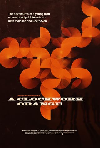 James Mellers - A Clockwork Orange poster