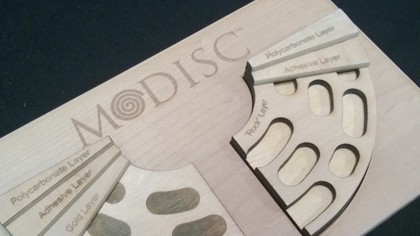M-disc comparison to optical discs