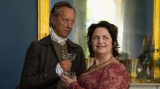 Richard E. Grant and Ruth Jones, wearing Regency costume, in the BBC's The Other Bennet Sister 2026 - how to watch online from anywhere