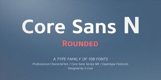 Core Sans NR font