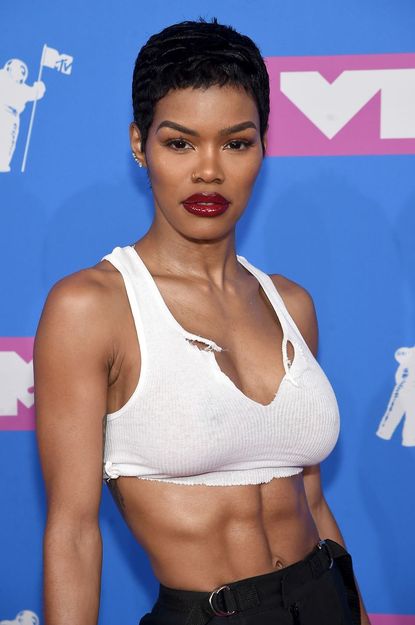 Teyana Taylor's Curled Pixie
