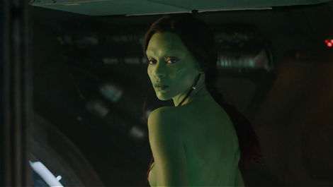 470px x 265px - Zoe Saldana talks Gamoras look in Guardians Of The Galaxy | GamesRadar+