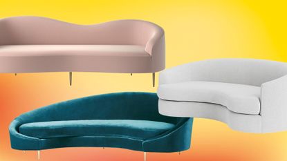 curved sofas