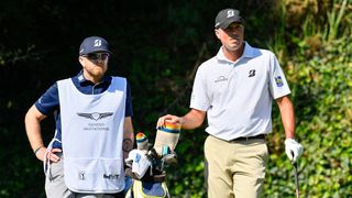 John Wood and Matt Kuchar during the 2020 Genesis Invitational