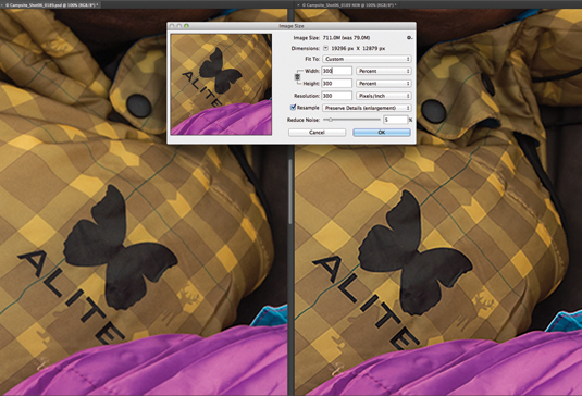 Photoshop CC: Intelligent upsampling