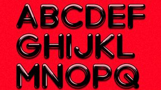 Free font: Chrome light